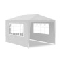 Carpa para fiestas blanco 3x4 m de vidaXL, Carpas y cenadores - Ref: Foro24-90334, Precio: 101,35 €, Descuento: %