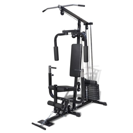 Máquina de gimnasio multiestación multi gym de vidaXL, Máquinas de levantamiento de pesas - Ref: Foro24-90485, Precio: 432,77...