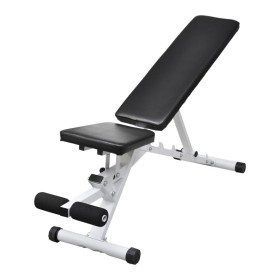 Banco utilitario de entrenamiento fitness de vidaXL, Máquinas de levantamiento de pesas - Ref: Foro24-90484, Precio: 114,50 €...