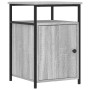 Mesita de noche madera contrachapada gris Sonoma 40x42x60 cm de vidaXL, Mesitas de noche - Ref: Foro24-826039, Precio: 45,16 ...