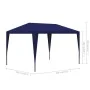 Carpa de fiestas azul 3x3 de vidaXL, Carpas y cenadores - Ref: Foro24-90333, Precio: 48,40 €, Descuento: %