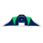 Tienda de campaña para 9 personas tela azul y verde de vidaXL, Tiendas de campaña - Ref: Foro24-90412, Precio: 152,27 €, Desc...