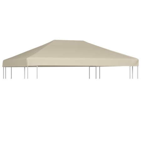 Toldo de cenador 310 g/m² 4x3 m beige de vidaXL, Cubiertas para carpas y cenadores - Ref: Foro24-44784, Precio: 63,43 €, Desc...