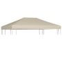 Toldo de cenador 310 g/m² 4x3 m beige de vidaXL, Cubiertas para carpas y cenadores - Ref: Foro24-44784, Precio: 63,43 €, Desc...