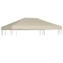 Toldo de cenador 310 g/m² 4x3 m beige de vidaXL, Cubiertas para carpas y cenadores - Ref: Foro24-44784, Precio: 84,32 €, Desc...
