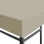 Toldo de cenador 310 g/m² 4x3 m beige de vidaXL, Cubiertas para carpas y cenadores - Ref: Foro24-44784, Precio: 84,32 €, Desc...