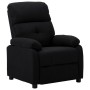 Sillón reclinable eléctrico de tela negro de vidaXL, Sillones - Ref: Foro24-3073804, Precio: 211,01 €, Descuento: %