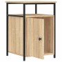 Mesita de noche madera contrachapada roble sonoma 40x42x60 cm de vidaXL, Mesitas de noche - Ref: Foro24-826035, Precio: 43,44...