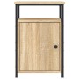 Mesita de noche madera contrachapada roble sonoma 40x42x60 cm de vidaXL, Mesitas de noche - Ref: Foro24-826035, Precio: 43,44...
