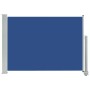 Toldo lateral retráctil de jardín azul 80x300 cm de vidaXL, Sombrillas - Ref: Foro24-48362, Precio: 53,66 €, Descuento: %