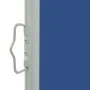 Toldo lateral retráctil de jardín azul 80x300 cm de vidaXL, Sombrillas - Ref: Foro24-48362, Precio: 52,88 €, Descuento: %
