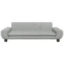 Cama para perros de terciopelo gris claro 100x54x33 cm de vidaXL, Camas para perros - Ref: Foro24-171982, Precio: 108,94 €, D...