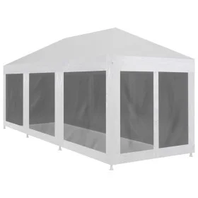 Carpa de celebraciones con 8 paredes de malla 9x3 m de vidaXL, Carpas y cenadores - Ref: Foro24-45111, Precio: 145,85 €, Desc...