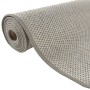 Alfombra de pasillo con aspecto de sisal gris taupe 80x400 cm de vidaXL, Alfombras - Ref: Foro24-355773, Precio: 95,92 €, Des...