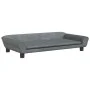 Cama para perros de terciopelo gris oscuro 100x50x21 cm de vidaXL, Camas para perros - Ref: Foro24-172007, Precio: 111,82 €, ...