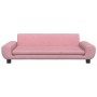 Cama para perros de terciopelo rosa 100x54x33 cm de vidaXL, Camas para perros - Ref: Foro24-171984, Precio: 106,72 €, Descuen...