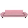 Cama para perros de terciopelo rosa 100x54x33 cm de vidaXL, Camas para perros - Ref: Foro24-171984, Precio: 105,22 €, Descuen...