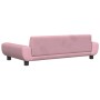 Cama para perros de terciopelo rosa 100x54x33 cm de vidaXL, Camas para perros - Ref: Foro24-171984, Precio: 106,72 €, Descuen...
