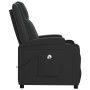Sillón reclinable eléctrico de cuero sintético negro de vidaXL, Sillones - Ref: Foro24-3073788, Precio: 257,68 €, Descuento: %