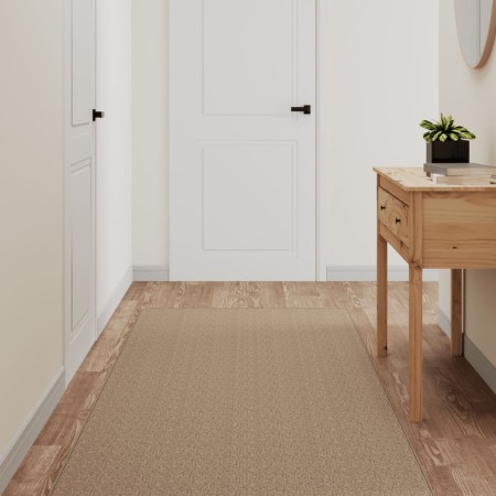 Alfombra de pasillo con aspecto de sisal color arena 80x150 cm de vidaXL, Alfombras - Ref: Foro24-355789, Precio: 43,69 €, De...