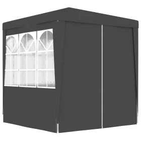 Carpa profesional para fiestas con paredes gris 90 g/m² 2x2 m de vidaXL, Carpas y cenadores - Ref: Foro24-48531, Precio: 73,9...