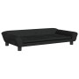 Cama para perros de terciopelo negra 100x50x21 cm de vidaXL, Camas para perros - Ref: Foro24-172009, Precio: 109,93 €, Descue...
