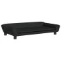 Cama para perros de terciopelo negra 100x50x21 cm de vidaXL, Camas para perros - Ref: Foro24-172009, Precio: 107,84 €, Descue...