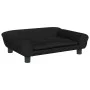 Cama para perros de terciopelo negra 70x48x22 cm de vidaXL, Camas para perros - Ref: Foro24-172016, Precio: 68,39 €, Descuent...