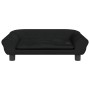 Cama para perros de terciopelo negra 70x48x22 cm de vidaXL, Camas para perros - Ref: Foro24-172016, Precio: 81,15 €, Descuent...
