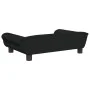 Cama para perros de terciopelo negra 70x48x22 cm de vidaXL, Camas para perros - Ref: Foro24-172016, Precio: 68,39 €, Descuent...