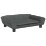 Cama para perros de terciopelo gris oscuro 70x48x22 cm de vidaXL, Camas para perros - Ref: Foro24-172014, Precio: 83,97 €, De...