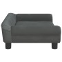 Cama para perros de terciopelo gris oscuro 70x48x22 cm de vidaXL, Camas para perros - Ref: Foro24-172014, Precio: 83,97 €, De...