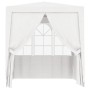 Carpa profesional para fiestas con paredes blanco 90 g/m² 2x2 m de vidaXL, Carpas y cenadores - Ref: Foro24-48516, Precio: 70...