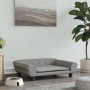 Cama para perros de terciopelo gris claro 70x48x22 cm de vidaXL, Camas para perros - Ref: Foro24-172013, Precio: 81,45 €, Des...