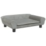 Cama para perros de terciopelo gris claro 70x48x22 cm de vidaXL, Camas para perros - Ref: Foro24-172013, Precio: 81,45 €, Des...