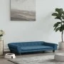 Cama para perros de terciopelo azul 100x50x21 cm de vidaXL, Camas para perros - Ref: Foro24-172005, Precio: 102,34 €, Descuen...
