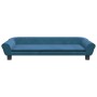 Cama para perros de terciopelo azul 100x50x21 cm de vidaXL, Camas para perros - Ref: Foro24-172005, Precio: 104,53 €, Descuen...