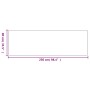 Alfombra de pasillo con aspecto de sisal plateada 80x250 cm de vidaXL, Alfombras - Ref: Foro24-355801, Precio: 45,67 €, Descu...