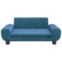 Cama para perros de terciopelo azul 70x45x33 cm de vidaXL, Camas para perros - Ref: Foro24-171988, Precio: 80,63 €, Descuento: %