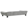 Cama para perros de terciopelo gris claro 100x50x21 cm de vidaXL, Camas para perros - Ref: Foro24-172006, Precio: 105,39 €, D...