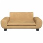 Cama para perros de terciopelo marrón 70x45x33 cm de vidaXL, Camas para perros - Ref: Foro24-171993, Precio: 81,51 €, Descuen...