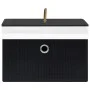 Cajas de almacenamiento de bambú 4 unidades negro de vidaXL, Cestas para almacenaje - Ref: Foro24-320769, Precio: 45,36 €, De...