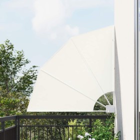 Pantalla de Privacidad para Balcón Crema 115 x 115 cm Poliéster en Sombrillas | Comprar online en Foru.es