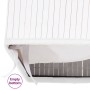 Cajas de almacenamiento de bambú 4 unidades blanco de vidaXL, Cestas para almacenaje - Ref: Foro24-320766, Precio: 52,78 €, D...