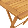 Juego Bistro de Jardín 3 pcs Marrón Madera de Acacia Sólida en Conjuntos de jardín | Comprar online en Foru.es