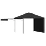 Cenador con tejado doble extensible antracita 3x3x2,75m 180g/m² de vidaXL, Carpas y cenadores - Ref: Foro24-48004, Precio: 24...
