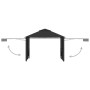 Cenador con tejado doble extensible antracita 3x3x2,75m 180g/m² de vidaXL, Carpas y cenadores - Ref: Foro24-48004, Precio: 24...