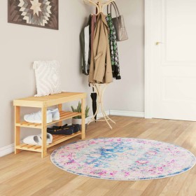Alfombra lavable antideslizante multicolor Ø 120 cm en Alfombras | Comprar online en Foru.es