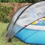 Cúpula para piscina Manual Transparente 405 x 405 x 192 cm PVC en Cubiertas de piscina | Comprar online en Foru.es
