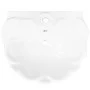 Freistehendes Waschbecken aus weißer Keramik, 580 x 510 x 200 mm von vidaXL, Sinkt - Ref: Foro24-143005, Preis: 200,24 €, Rab...